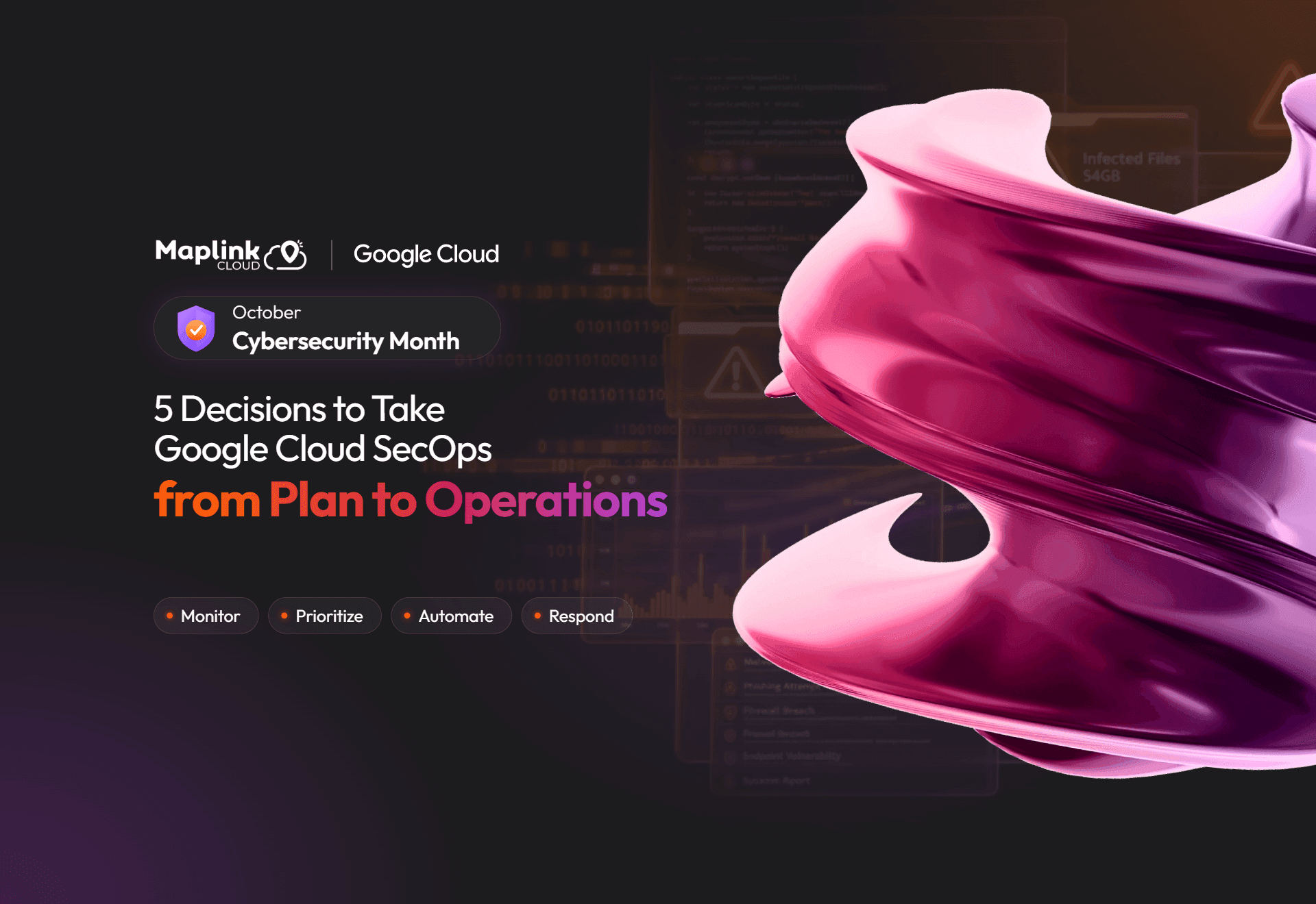 Cybersecurity Awareness Month: 5 Decisions to Take Google Cloud SecOps from Plan to Operations