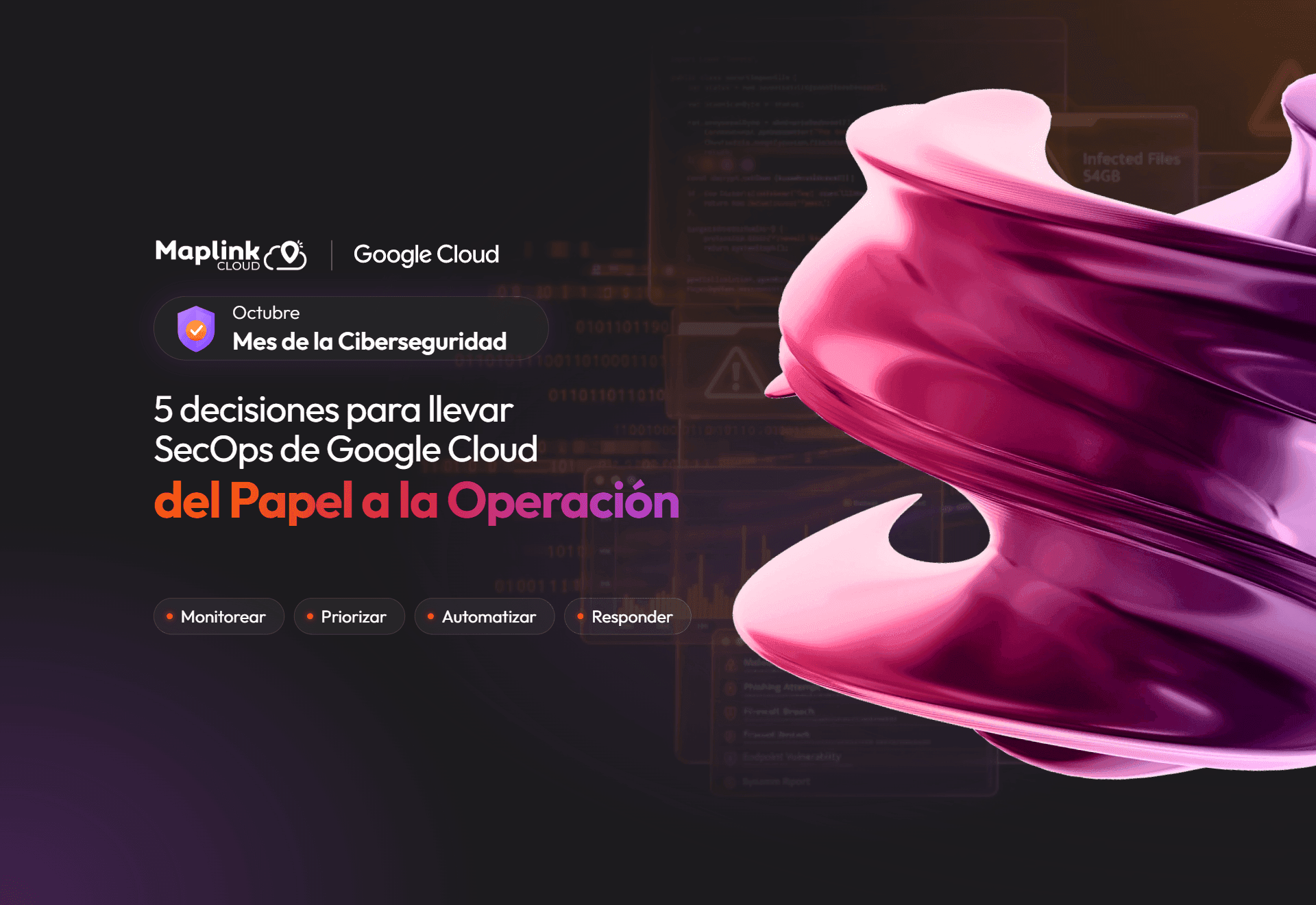 Mes de la Ciberseguridad: 5 decisiones para llevar SecOps de Google Cloud del papel a la operación