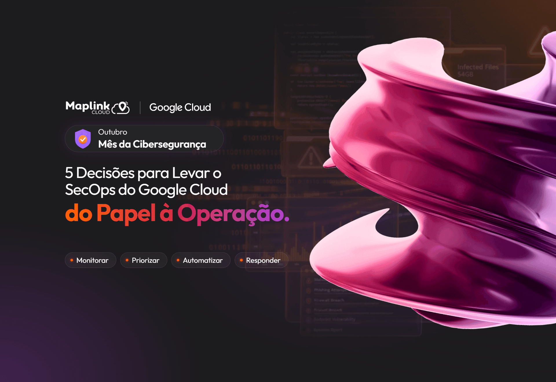 Mês da Cibersegurança: 5 decisões para levar o SecOps do Google Cloud do papel à operação